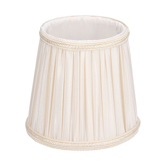Pantalla de tela cubierta de lámpara de mesa de tela decorativa moderna intervencionista para bombillas E14