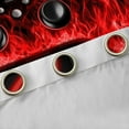 thumbnail image 4 of Manfei Gamer Gaming Blackout Curtains Set of 2 (52x84 Each),Modern Video Game Window Curtains,Red Cartoon Gamepad Curtains and Drapes For Kid Boy,Lightweight Room Decorative, 4 of 6