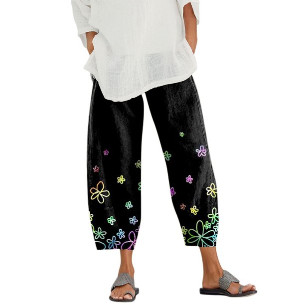 Pantalones de Nieve Gibobby para Mujer Pantalón de Cintura con Bolsillo Suelto Estampado Camuflaje S