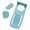 Blue, variant on Plastic Door Stoppers Safety Door Block Wedges Doorstops Wall Protectors Easy Door Holder for Homes, School
