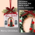 thumbnail image 5 of Christmas Plaid Hanging Wreath Decorations for Xmas Tree Fireplace Window Indoor Outdoor Decor, 5 of 7