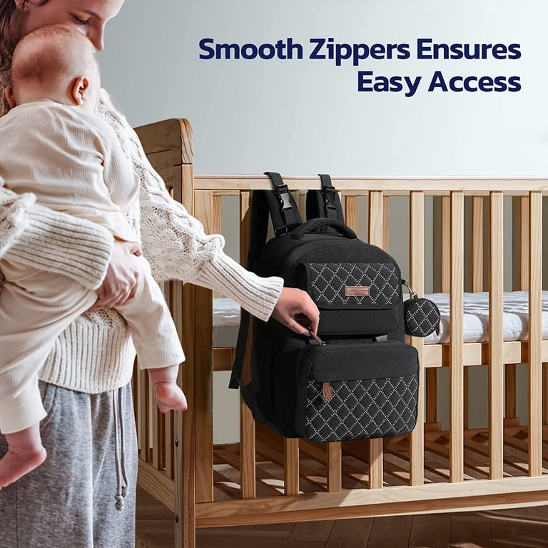 Maelstrom Diaper Bag Backpack,29L-45L Expandable Large Baby  display picture 3