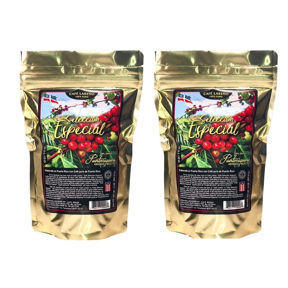Lareño Special Selection Puerto Rican Arabica Ground Coffee 10oz - 2 pack
