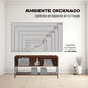 thumbnail image 4 of Estante Organizador de Almacenamiento multiusos Elly 3 Niveles MDF y Metal 120 x 30 x 62 cm, 4 of 8