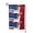 Square, variant on Half Mexican Half America Garden Flag Vertical Double Sided Yard Outdoor Decoration 12.5 x 18 Inch Sharp Corner