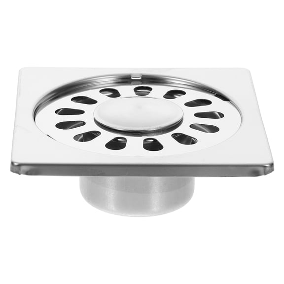 FELTECHELECTR Stainless Steel Floor Drain for Kitchen Sink, 3.5 x 3.5 Inch, and Easy to Install