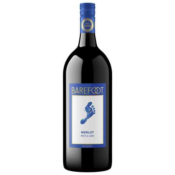 Barefoot Cellars Merlot Red Wine 1.5L Bottle