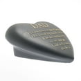 thumbnail image 3 of Plaque Cœur Gris Foncé Thoughts Of You Graveside - Papa, 3 of 4