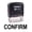 Black, variant on Printtoo Office Stationary Rubber Stamp CONFIRM Self Inking Custom Stamp-Red