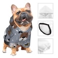 thumbnail image 3 of Balery Cute Dog Faces Sudadera con Capucha para Perros Pequeños – Ropa para Mascotas, Disfraz para Perros y Gatos, Ideal para Fiestas y Cosplay-X-Small, 3 of 7