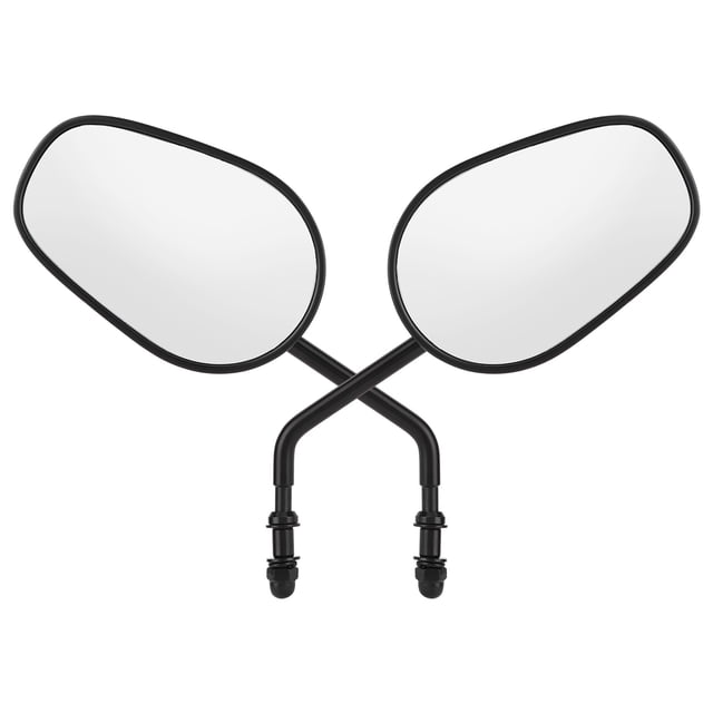 Rear View Side Mirrors, Handlebar Mirrors, Glass Black Reliable ATVs For Motorcycles