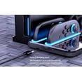 thumbnail image 3 of Charging for Switch 2 2025, Portable Charger Staion Base for Joy Con 2 Organized Accessories Display Stand with a USB Type-C Charging Cord,with Foldable Storage Stand, 3 of 7