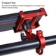 thumbnail image 5 of Eigraketly Soporte para teléfono de bicicleta Soporte para teléfono inteligente Soporte ajustable Aleación de aluminio Antideslizante Ciclismo Rojo, 5 of 6