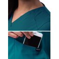 thumbnail image 4 of Adar Pro Scrubs for Women - Tailored Peplum Scrub Top, 4 of 7