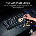 thumbnail image 3 of Razer BlackWidow V4 Tenkeyless HyperSpeed Wireless Hot-Swappable PC Gaming Keyboard, 3 of 10