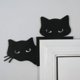 thumbnail image 3 of Adorno de puerta de metal con forma de gato XINYU 2024 Halloween vintage, 3 of 7