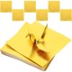 thumbnail image 5 of 100 hojas de papel cuadrado plegable para origami, papel para origami DIY, papel para origami de color dorado, 5 of 6