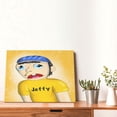 thumbnail image 4 of Lsque Sml Jeffy Pattern Canvas Decorative Picture – 30x40in Premium Wall Art, Modern Canvas Print for Home Decor（Horizontal）, 4 of 6