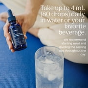 Trace Minerals Ionic Magnesium Liquid for Heart Health, Calm Mood, Sleep, and Energy, 2 Fl oz, 400 mg (16 Servings)