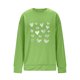 thumbnail image 2 of TaTaai Lover's Day Floral Print Round Neck Sweatshirt, Women's Festive Winter Top, Valentine Christmas Gift, Cozy Blouse for Holiday Party Gift, 2 of 4