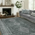 thumbnail image 2 of KUETH 8'x10' Area Rugs for Living Room, Ultra Thin Indoor Machine Washable Rugs for Bedroom Dining Room, 2 of 8