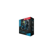 PlayStation 4 Accessory: Wired Headset - DreamGear GRX - 440 with Boom Mic - Black & Blue: Compatible with PS5