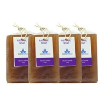 Lavender Aloe Vera Soap, 100g Bar, 4 Pack, Natural Moisturizing & Cleansing Formula, Gentle on Skin