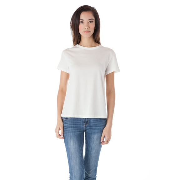 Crew Neck Short Sleeve Loose Tee