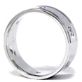 thumbnail image 3 of Pompeii Mens 8mm 14K White Gold Comfort Wedding Diamond Band (G/H,SI), 3 of 6