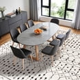 thumbnail image 4 of SONORO KATE 8'×10' Washable Area Rug for Living Room, Moroccan Non-Slip Soft Carpet for Bedroom Dining Room Office, Beige, 4 of 8