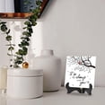 thumbnail image 6 of I'm Always with You Red Cardinal Bird Memorial Gifts Ceramic Tile Wooden Stand Memory Plaque Decor Sign for Wedding Condolence Memorial Gifts Bereavement Grief Funeral Remembrance, 6 of 9