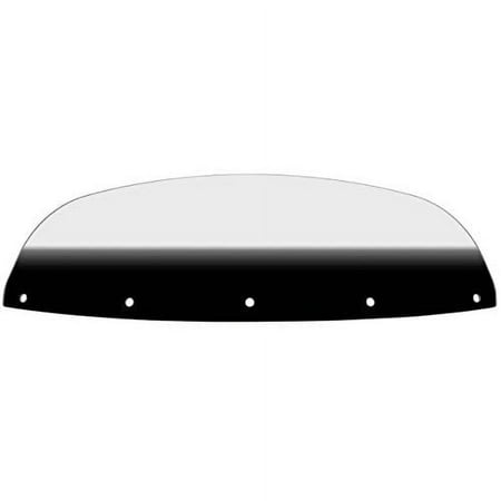 Memphis Shades MEP8001 Black Windshield (Replacement For Baggers 5" Hd Flht