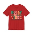thumbnail image 3 of Matching Christmas Holly Jolly Vibes Christmas Unisex Shirt, 3 of 4