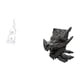 thumbnail image 5 of Escultura De Resina Moderna Con Forma De Llama Para Sujetalibros, Estatua Abstracta De Fuego, Adorno Decorativo Para Estantería, Oficina, Patio, Armario, Regalo, 5 of 8