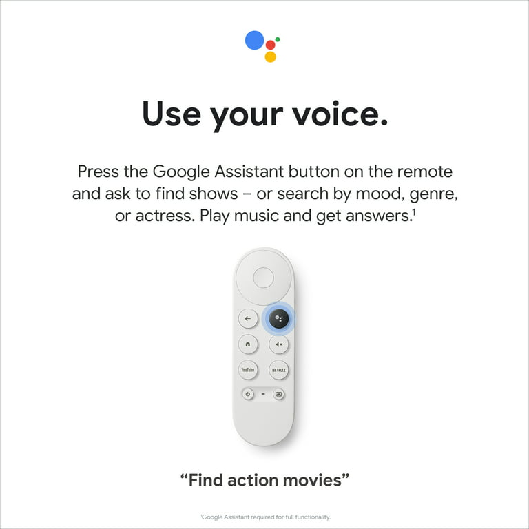 Google Chromecast con Google TV HD - Blanco 