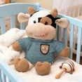 thumbnail image 5 of Sahpxhe Stuffed Animal Plush Toys,Cute Plushies Plushy Stuffed Animals Decorative Ornaments,Cuddly Animal Plush Gift for Valentines Day Christmas Mother's Day 11.82 Inches Gray, 5 of 7