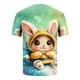 thumbnail image 4 of Tops para hombre, blusas y camisas de manga corta con cuello redondo para hombre, jersey informal con cuello redondo y estampado de Pascua para hombre, camisetas deportivas de manga corta, blusas de p, 4 of 5