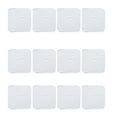 thumbnail image 1 of 12 piezas de tela de vapor de algodón para el hogar, tela antiadherente reutilizable, bollos al vapor, almohadillas de vapor para bollos de albóndigas al vapor (blanco), 1 of 5