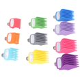 thumbnail image 2 of HUGFEGWE 10 Sizes Hair Clipper Combs Guides Professional Colorful Number Coded Hair Trimmer Guards CA919-95875, 2 of 9