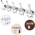 thumbnail image 3 of Perchero de Pared – 5 Ganchos Triples – 40 cm – Perchero de Pared de Acero Inoxidable para Entrada, Dormitorio, Baño y Guardarropa, 3 of 4