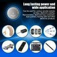thumbnail image 4 of Long lasting and 3.6V LIR2032 Lithium Rechargeable Button for Remote Control, Watches, and Motherboards, 4 of 8