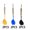 Style6, variant on BESTSKY 6Pcs Darts,Stabilized Flight Darts Metal Tip,Portable Set Dart Flights,Mixed Colors