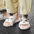 thumbnail image 3 of Men Slipper Creative Skull Cutout Anti-Slip Summer Beach Slippers, 3 of 5