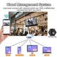 thumbnail image 4 of 49inch 4K Slim Fit Frameless Digital Kiosk, 2500nits High Brightness Wall Mount Digital Signage, LCD Monitor Advertising Screen, CMS/U-Disk Plug&Play, 7/24 Timer Switch, HDMI/USB/WiFi/Android System, 4 of 9