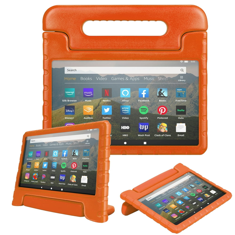 Shock Proof Case Compatible with Fire HD 8 Tablet (10th Gen, 2020