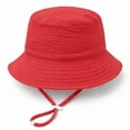 thumbnail image 2 of Baby Toddler Sun Hat,Boys Girls Bucket Hat for Kids UPF 50+ Sun Protective Child Summer Beach Hats,breathable,lightweight,adjustable chin strap 12-36 Months, 2 of 3