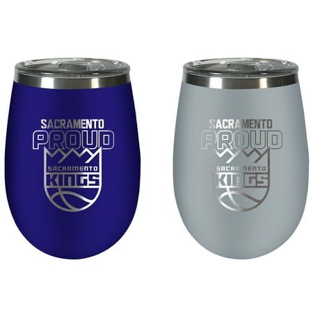 

Sacramento Kings Team Colors Wine Tumbler Two-Piece Set