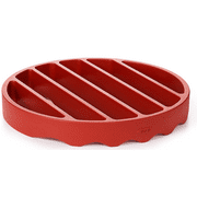 Silicone Pressure Cooker Roasting Rack,Red,Silicone Pressure Cooker Rack