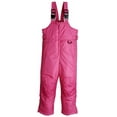 thumbnail image 2 of iXtreme Kids Unisex Insulated Ski Bib Snow pant Snowboard Snowsuit (Berry, Size 12/14), 2 of 4