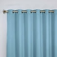thumbnail image 2 of Superior Blackout Solid Light Filtering Grommet Curtain Panel Set, 70" x 96", Light Blue, 2 of 8